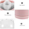 thumbnail image 3 of NUOLUX Organizador De Brochas Rosa Con Para Maquillaje Y Cosméticos Con Compartimentos, 3 of 8