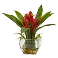 thumbnail image 2 of Nearly Natural Bromeliad with Vase Arrangement (Set of 2), 2 of 3