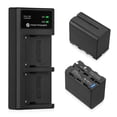 thumbnail image 1 of Batería FirstPower NP-F970 8900 mAh x2 con cargador USB para Sony, 1 of 7