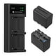 thumbnail image 1 of Batería FirstPower NP-F970 8900 mAh x2 con cargador USB para Sony, 1 of 7