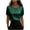 *Army Green, variant on Women's Satin Pearl Embellished Blouse,Ladies Short Sleeve Crew Neck Work Top,Elegant Silk-Like Office Shirt for Women,Red,S-2XL