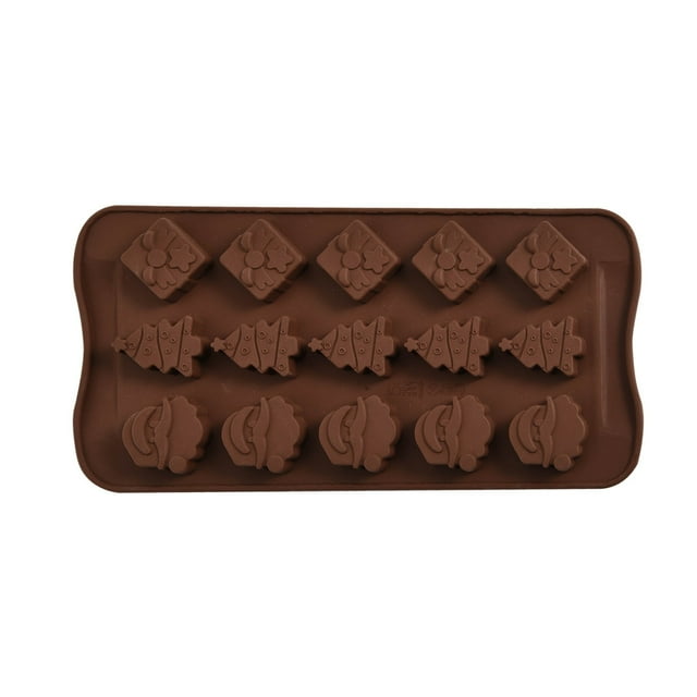 Holes Silicone Mold for Chocolate Cake Jelly Pudding Soap Round Shape