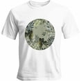 thumbnail image 1 of Camisetas informales de manga corta con estampado de hojas verdes de acuarela para hombre, camisetas gráficas, 1 of 8