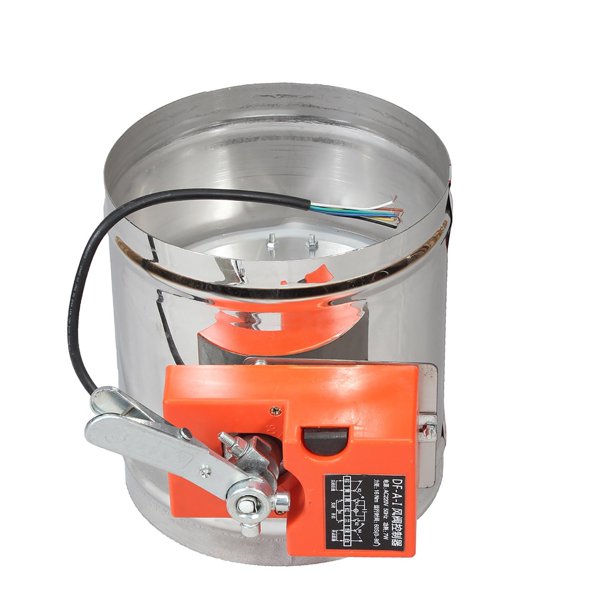 Electric motorized damper valve 220v 16NM air duct vent volume control