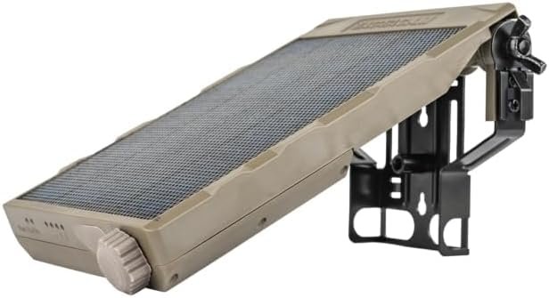Tactacam Defend Solar Panel + Defend LiPo Battery Pack Bundle  Extended Power for Tactacam Defend Cameras  Outdoor Solar Charger with High-Capacity LiPo Battery  Weatherproof & Reliable