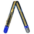 thumbnail image 1 of Correa para guitarra Strap o Tahali para guitarra acústica, bajo eléctrico, guitarra eléctrica Kidam  Zipper Azul, 1 of 5