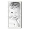 thumbnail image 2 of ArtToFrames 12" x 25" White Stain Picture Frame, 12x25 inch White Wood Poster Frame (WOM-4110),  Pack, 2 of 8