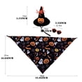 thumbnail image 3 of Halloween Porch Goose Outfits for 23" Lawn Statue, Fall Goose Costume for Thanksgiving Autumn Party Garden Patio Yard Lawn Decoration, 3 of 6