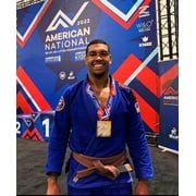 Brazilian Jiu Jitsu Gi Ray Series for Adult Men by Fadi Sports - Blue Color A0