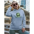thumbnail image 2 of Fear Makes Us Stronger Hoodie Women -Image by Shutterstock, Female Small, 2 of 4