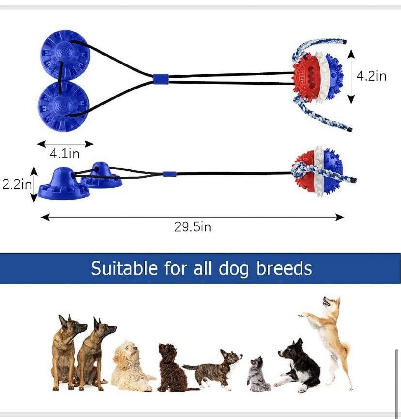 Deamchoe Dog Toys for Aggressive Chewers Interactive Dog Toys Indestructible ...