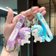 thumbnail image 3 of Llavero creativo de goma suave con forma de muñeca de dibujos animados, llavero de unicornio bonito para mujer, llavero para bolso, colgante pequeño, regalo, 3 of 6