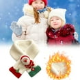 thumbnail image 3 of Winter Christmas Plush Shawl Scarf Christmas Ornaments For Children, 3 of 3