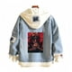 thumbnail image 1 of Chaqueta vaquera casual con estampado digital Naruto Uchiha Itachi, 1 of 4