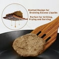 thumbnail image 6 of Yooshoverk Kitchen Utensil Wooden Spatula Heatproof for Non-Stick Pans Solving Scratches with Natural Wood Grip Seamless Finish, 6 of 6