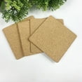 thumbnail image 2 of Cterwk 8PCS High Density Thick Square Cork Trivets for Hot Dishes, 4 Inch Heat Resistant Cork Coaster Hot Pads, 4"*4"*0.2", 2 of 6
