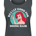 thumbnail image 3 of Disney Princess - Ariel Good For Doing Hair - Women's Racerback Tank Top, 3 of 5