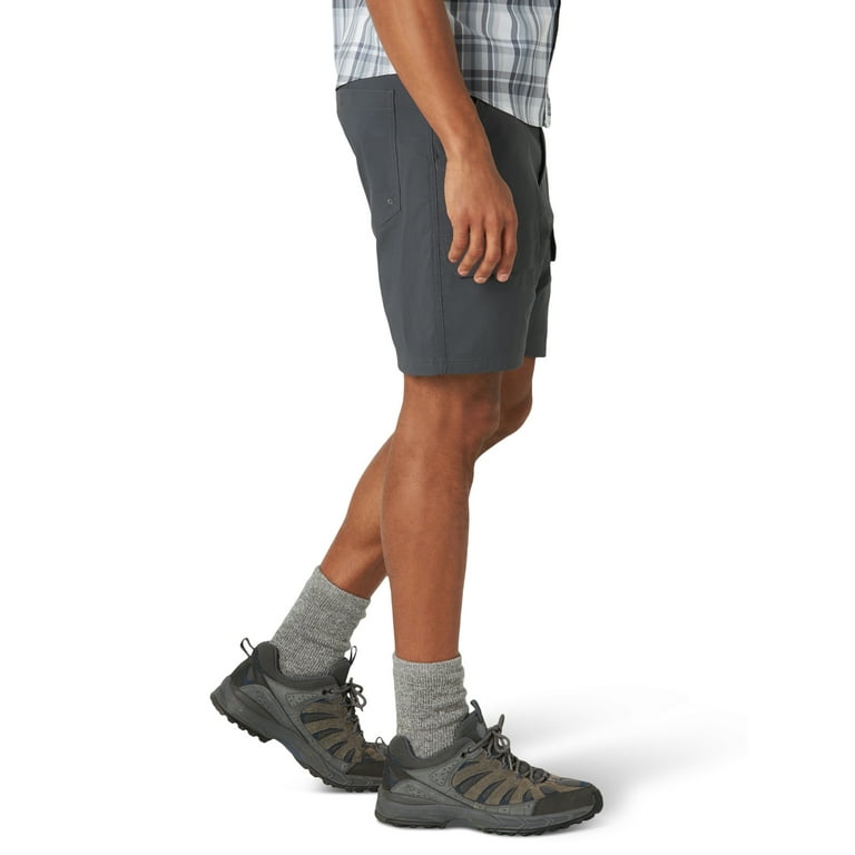 wrangler men's outdoor back elastic stretch hiker short