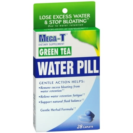 Mega-T Green Tea Water Weight Loss Dietary Supplement, 28 Ct