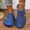 Blue#31, variant on Women's Breathable Hollow-Out Beach Sandals – Quick-Dry Closed-Toe Slip-Ons for Spring Casual Outdoor Wear,Plus Size