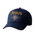 thumbnail image 2 of Baseball Cap for Men with Embroidered Design and UPF Sun Protection, Unisex Washed Cotton Hat for Outdoor Activities, 2 of 6