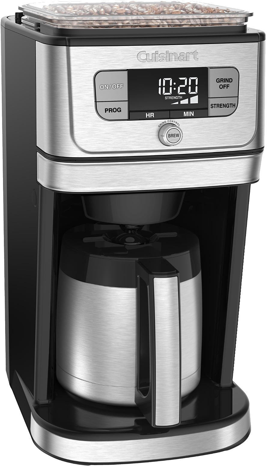 cuisinart automatic grind and brew thermal beeping
