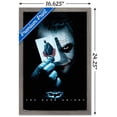 thumbnail image 3 of DC Comics Movie - The Dark Knight - The Joker with Batman Playing Card Wall Poster, 14.725" x 22.375", Framed, 3 of 6
