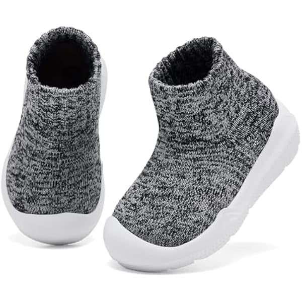 HAYAN Toddler Sock Shoes Baby Walking Shoes Infant Slippers Boys & Girls Non-Slip Sneakers