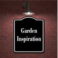 thumbnail image 2 of Garden Inspiration BLACK Aluminum Composite Sign 20''x24'', 2 of 9