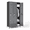 Gray, variant on IKIMI 72" Metal Locker for Employees, 3 Doors Storage Cabinet Locker with Vented Compartments and Hooks for Gym, Garage, Living Room, Office, School, Black