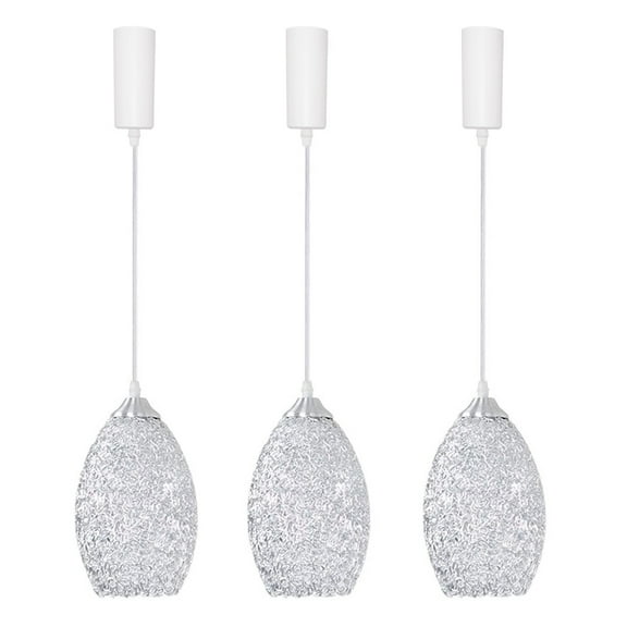 Kiven H Track Pendant Lightning,Adjustable Cord Length,Industrial H Track Lighting Pendant Lights with Iron Shade, 3 Lights