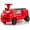 Red & Black, variant on Costway 2-Seater Ride on Train,Licensed Chuggington Electric Vehicle with Adjustable Seat Yellow & Blue
