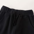 thumbnail image 4 of Kids' Solid Color Tracksuit Pants With Bunched Feet Mid Sized Hoodie Pants, 4 of 4