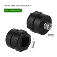 thumbnail image 3 of BallHead Adapter Clip Mount for Action Camera Ballhead Converter 3/8 Screw to 17mm BallHead Interface Joint Adapter,1 x BallHead Adapter Clip Mount,Black, 3 of 8