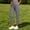 Gray, variant on Khaki Pants Women Lounge Khaki Pants High Waisted Pants Full with Elastic Pocket Casual Black L