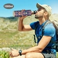 thumbnail image 6 of Yayeee 20oz Insulated Water Bottle Double Wall Stainless Steel with Flip Straw Lid, Geometric Eagle, 6 of 7