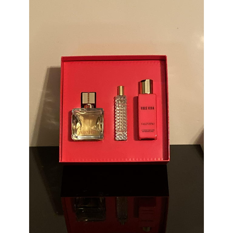 Valentino Voce - Eau de Parfum, 100 ml + 15 ml + Body Lotion 100 ml Gift Set -