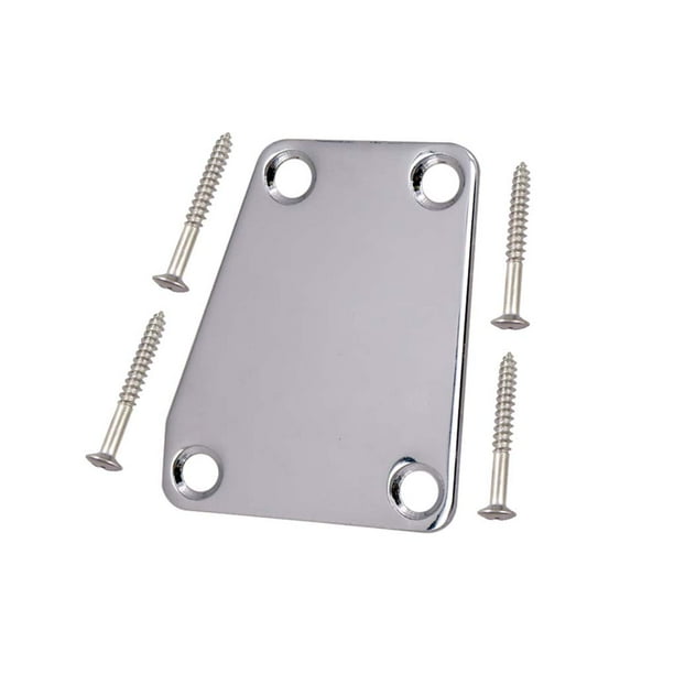 Cateissary Reemplazo placa cuello guitarra eléctrica Universal Musics Playing Guitars Board String Instrument Accesorio con tornillos HA063969-01