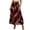 A Hot Pink, variant on Skirts for Women Boho High Waist Flowy A Line Pleated Chiffon Floral Printed Summer Casual Beach Holiday Maxi Skirt S-2XL