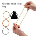 thumbnail image 4 of Fine Patellar Belt Patellar Knee Joint Loop Basketball Sports Joint Band Force Knee Protection Belt Rope Rubber Knee, 4 of 7