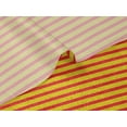 thumbnail image 5 of oneOone Velvet Medium Yellow Fabric Stripes Craft Projects Decor Fabric Printed By The Yard 58 Inch Wide, 5 of 5