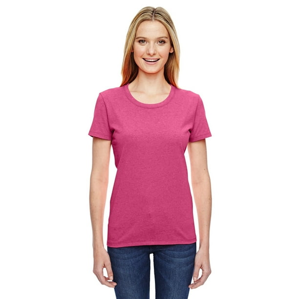 Fruit of the Loom - The Fruit of the Loom Ladies 5 oz HD Cotton T-Shirt ...