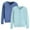 Blackish Green, variant on Women's Knit Cardigans 2-Pack, Soft Crochet Open Front Sweaters with Round Neck, Lightweight Layering Cardigan, Comfortable Loungewear Cardigans for Women, Spring Autumn Winter Daily Wear Beige L