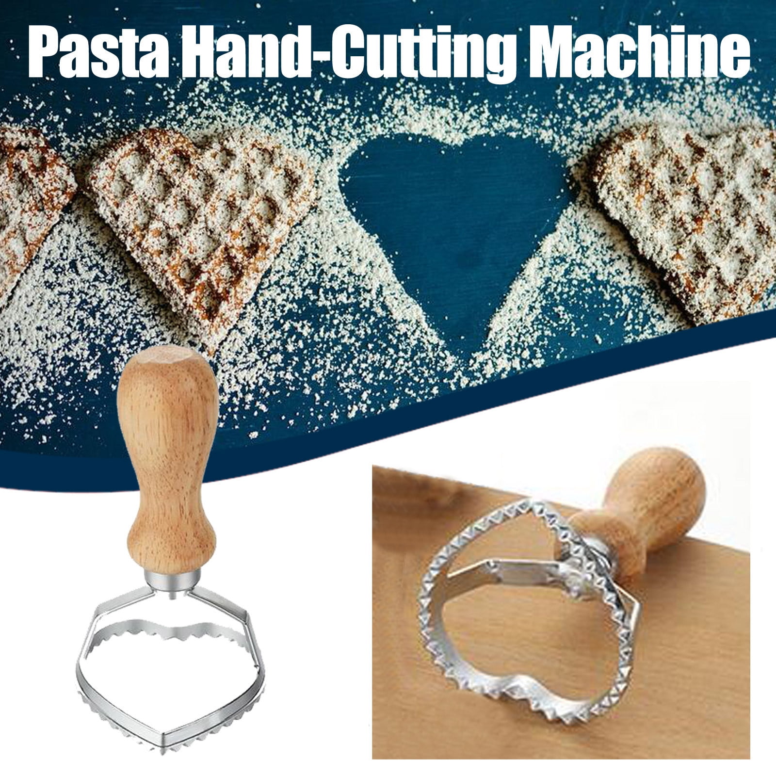 Pâtes à la main machine de découpe en relief Dumpling gaufrage machine avec rouleau Cutti 