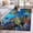 Multi, variant on 3'x5' Area Rugs, Blue Sea Turtle Ocean Indoor Outdoor Area Rug for Living Room Bedroom, Colorful Coral Sea Underwater Washable Bathroom Rugs Kitchen Floor Carpet Mats Home Decor Aesthetic