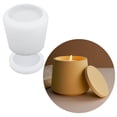 thumbnail image 2 of DIY Plaster Cup Scented Candle Silicone Mold Mini Storage Jar Cement Resin Mould for Concrete Making Craft Supplies, 2 of 12