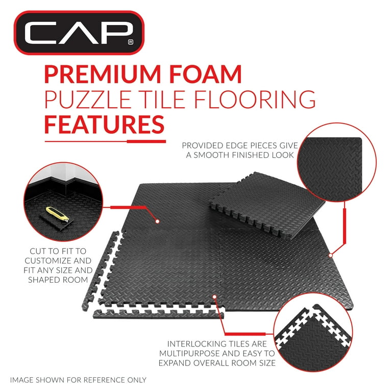 2 pack) CAP High Density Interlocking Puzzle Mat Set - 22.3