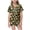 A-Dark Green, variant on NIEWTR Kids Girls Short Sleeve Pajamas Set Halloween Pumpkin Ghost Print Collared Tops and Shorts Pjs Set Soft Comfortable Kids Halloween 2 Pieces Loungewear