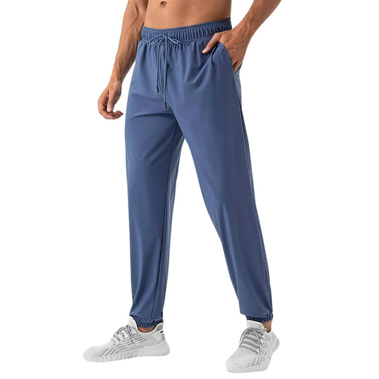 Gym Clothes For Men Loose Outdoor Casual Fitness Running Long Pants Pants Big Size New Style Sweatpants For Men Ropa Deportiva Para Hombre Dark Blue L Walmart