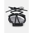 thumbnail image 3 of Time and Tru Women's Lace Up Sandals, 3 of 6